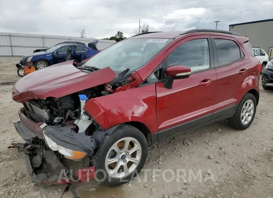 FORD ECOSPORT S 2019 vin MAJ3S2GE9KC285440 from auto auction Copart