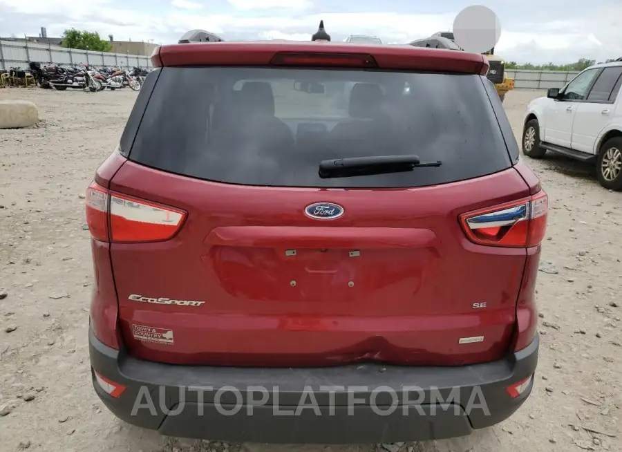 FORD ECOSPORT S 2019 vin MAJ3S2GE9KC285440 from auto auction Copart