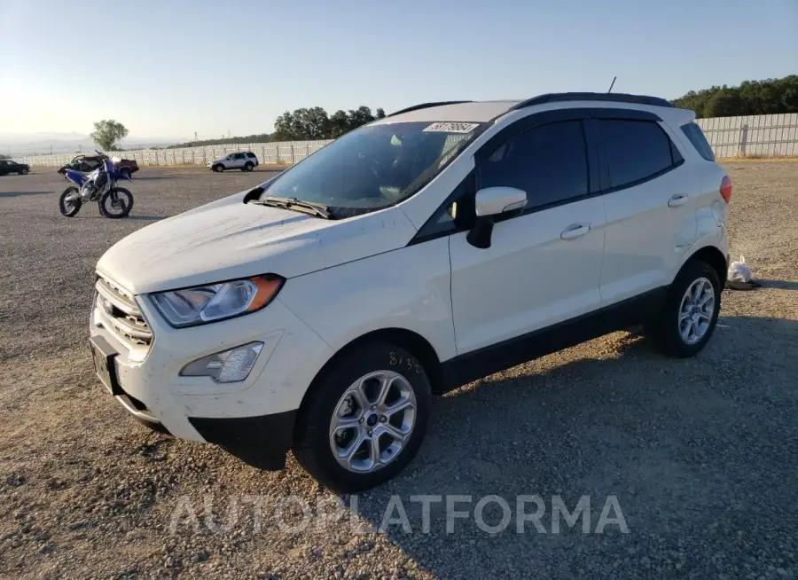 FORD ECOSPORT S 2020 vin MAJ6S3GL2LC362748 from auto auction Copart