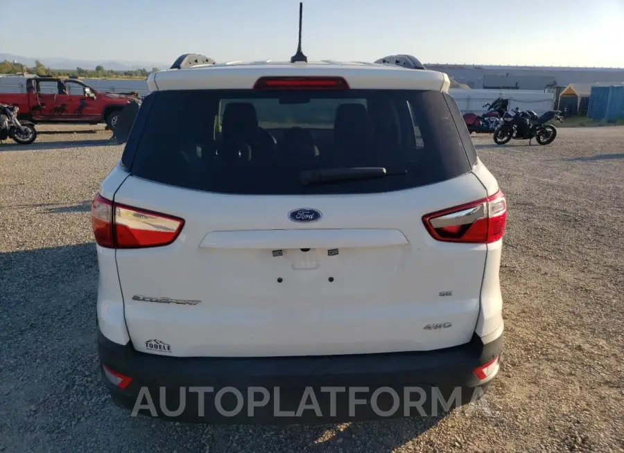 FORD ECOSPORT S 2020 vin MAJ6S3GL2LC362748 from auto auction Copart