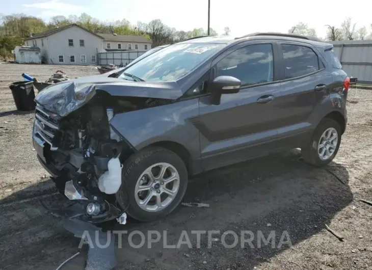 FORD ECOSPORT S 2022 vin MAJ6S3GL3NC465826 from auto auction Copart