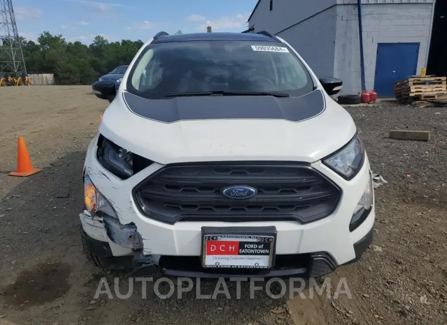 FORD ECOSPORT S 2020 vin MAJ6S3JL2LC317611 from auto auction Copart