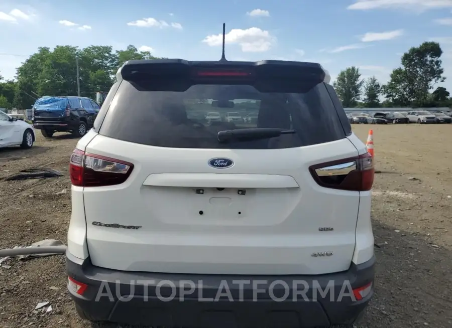 FORD ECOSPORT S 2020 vin MAJ6S3JL2LC317611 from auto auction Copart