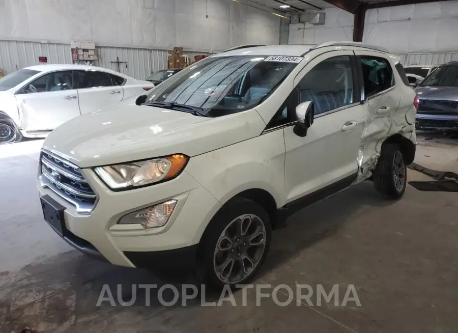 FORD ECOSPORT T 2021 vin MAJ6S3KL1MC401368 from auto auction Copart