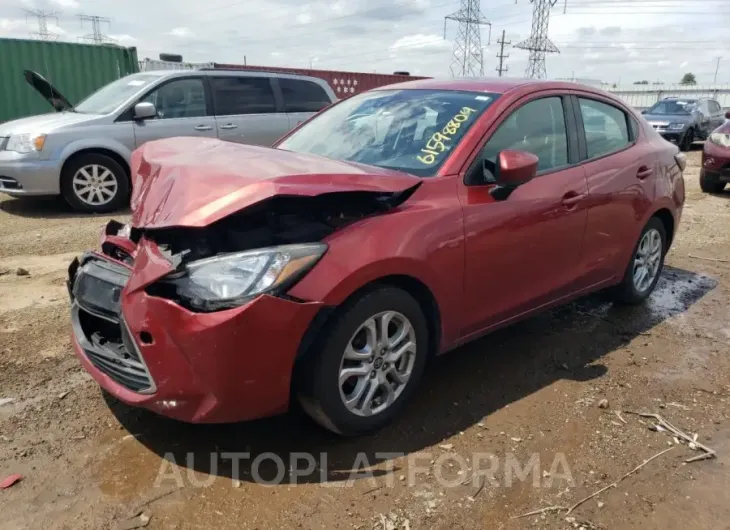 TOYOTA YARIS IA 2017 vin 3MYDLBYV7HY195392 from auto auction Copart