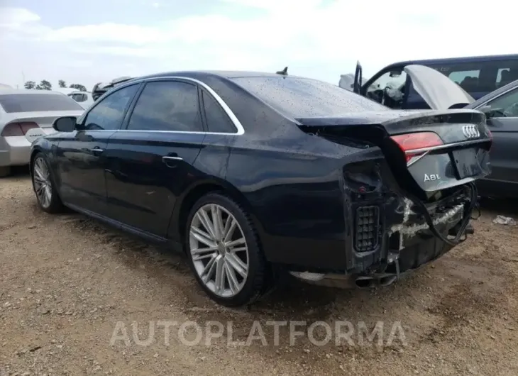 AUDI A8 L QUATT 2017 vin WAU44AFD6HN009450 from auto auction Copart