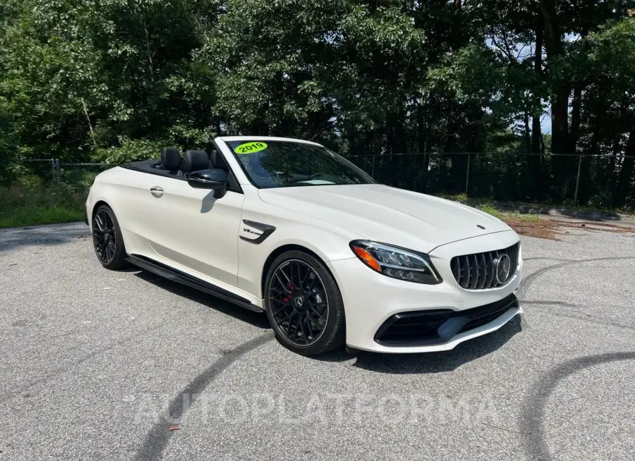 MERCEDES-BENZ C 63 AMG-S 2019 vin WDDWK8HB6KF926434 from auto auction Copart