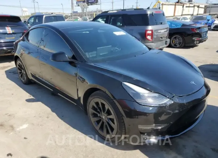 TESLA MODEL 3 2023 vin 5YJ3E1EA6PF642563 from auto auction Copart