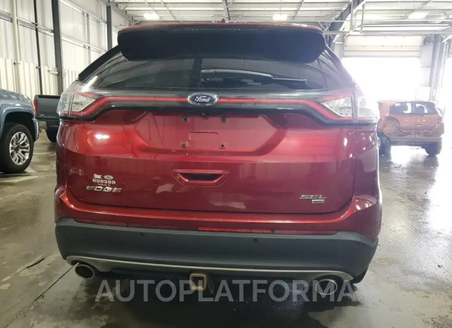 FORD EDGE SEL 2015 vin 2FMTK4J81FBB12781 from auto auction Copart