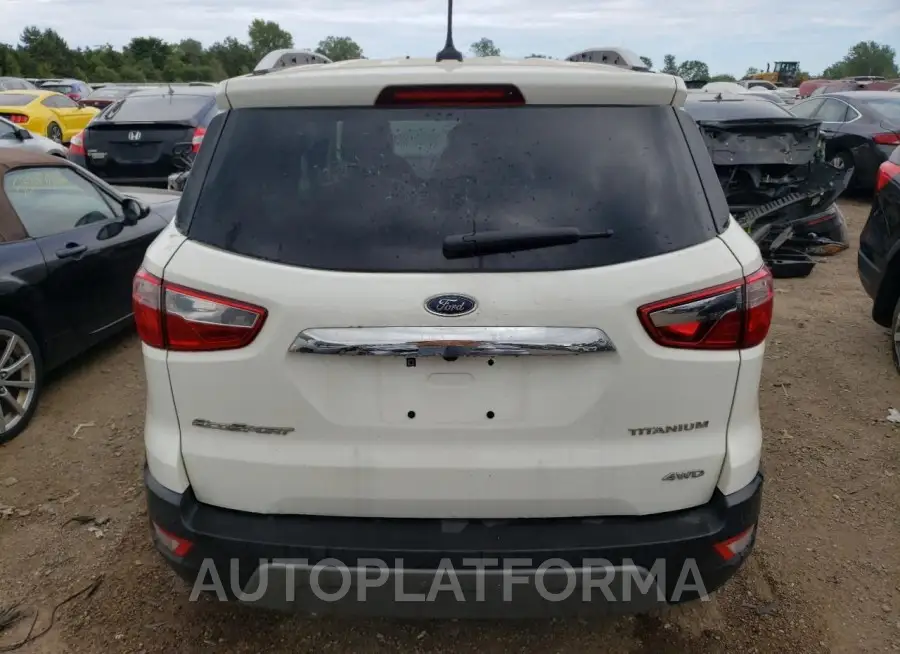 FORD ECOSPORT T 2018 vin MAJ6P1WLXJC203710 from auto auction Copart