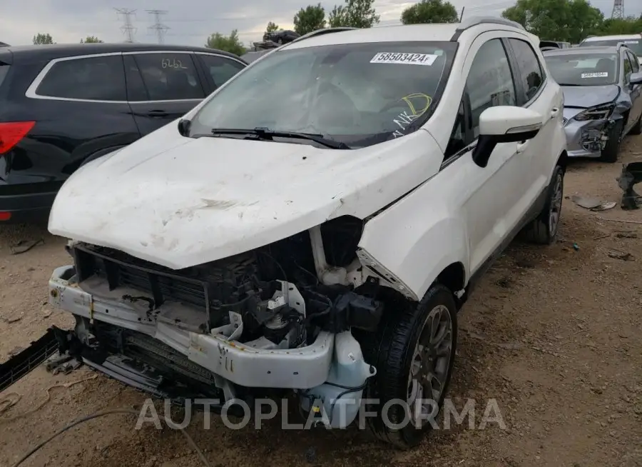 FORD ECOSPORT T 2018 vin MAJ6P1WLXJC203710 from auto auction Copart