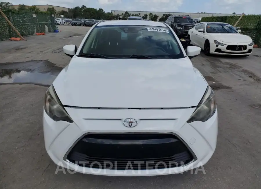 TOYOTA YARIS IA 2017 vin 3MYDLBYV1HY181312 from auto auction Copart