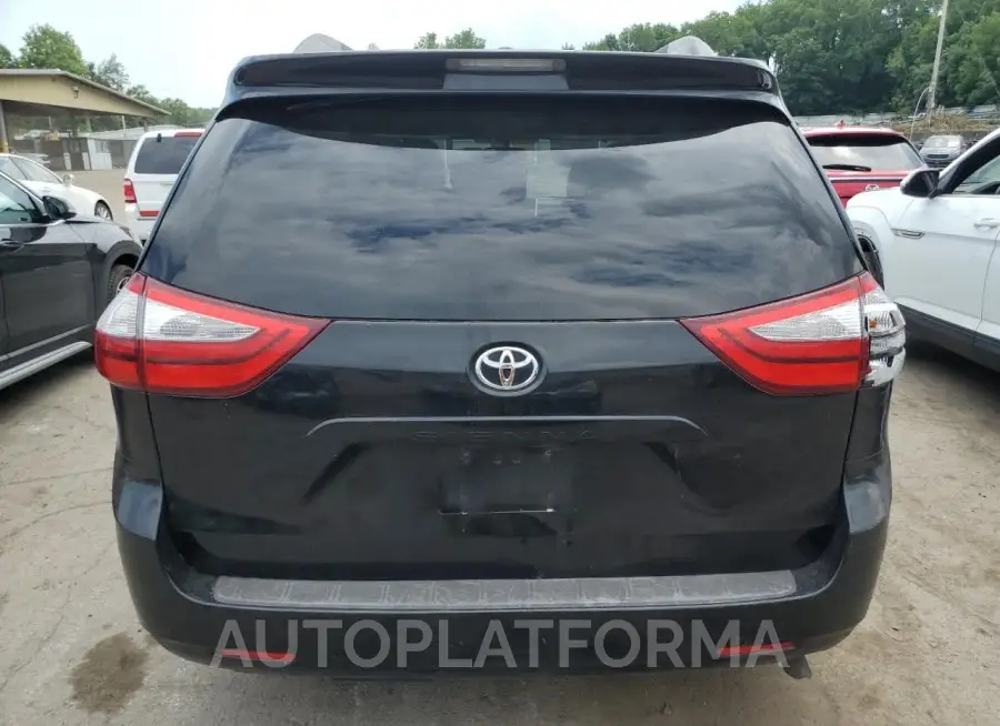 TOYOTA SIENNA LE 2016 vin 5TDKK3DC6GS750714 from auto auction Copart