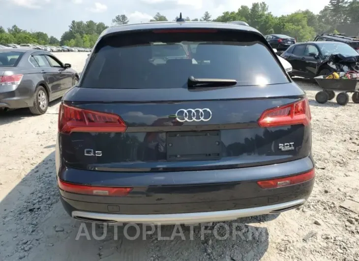 AUDI Q5 PREMIUM 2018 vin WA1ANAFY2J2230020 from auto auction Copart