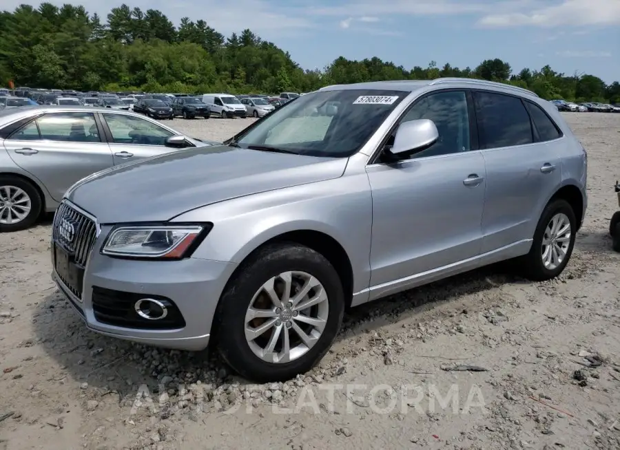 AUDI Q5 PREMIUM 2016 vin WA1L2AFP7GA021377 from auto auction Copart