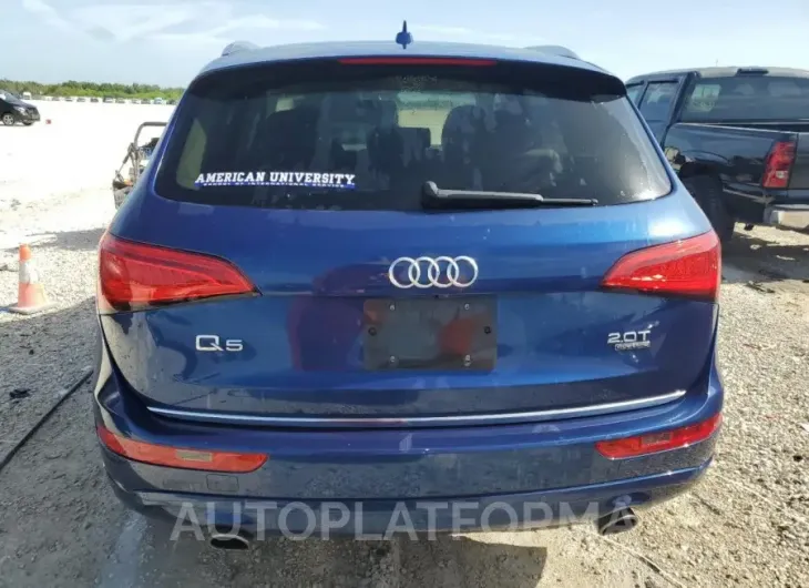 AUDI Q5 PREMIUM 2015 vin WA1LFAFP6FA089866 from auto auction Copart