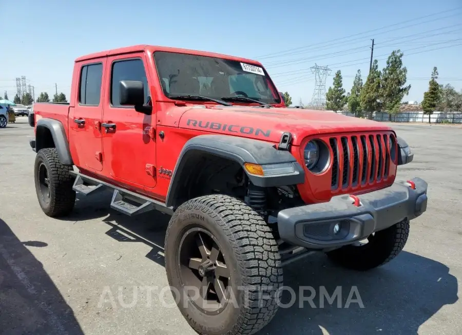 JEEP GLADIATOR 2020 vin 1C6JJTBG6LL101633 from auto auction Copart