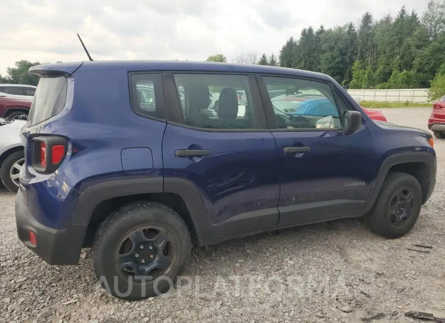 JEEP RENEGADE S 2016 vin ZACCJBAW1GPC82808 from auto auction Copart