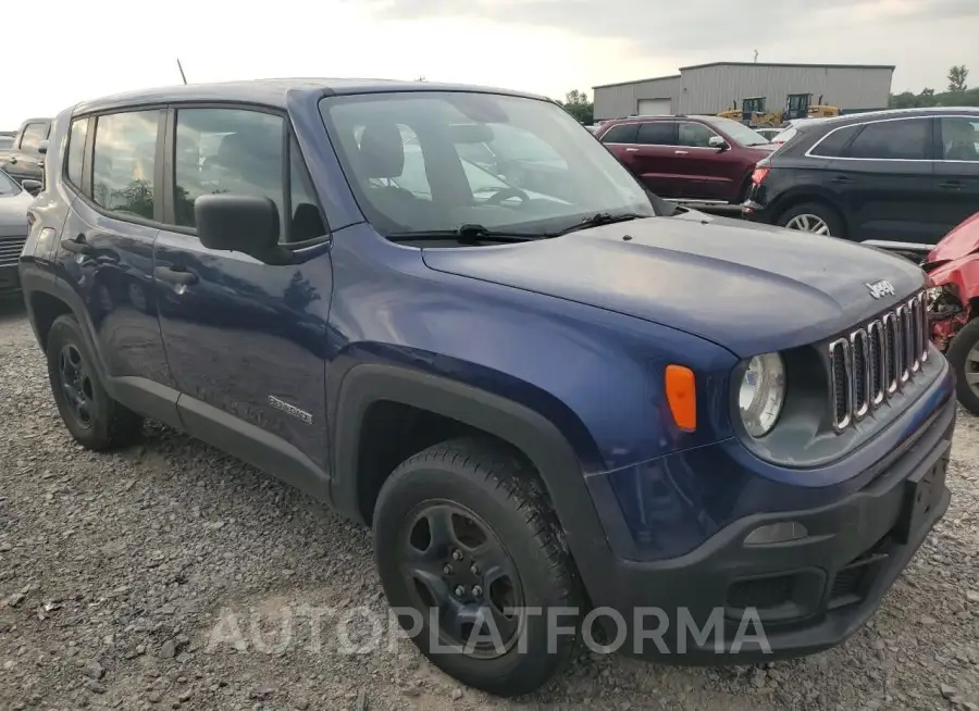 JEEP RENEGADE S 2016 vin ZACCJBAW1GPC82808 from auto auction Copart