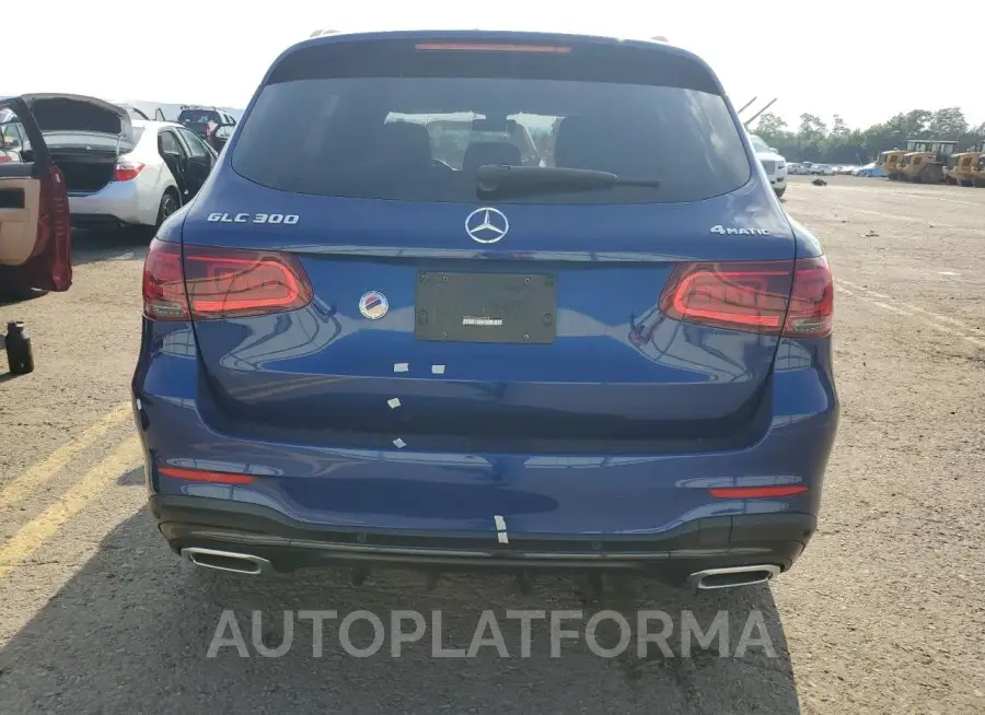 MERCEDES-BENZ GLC 300 4M 2021 vin W1N0G8EB3MF872835 from auto auction Copart