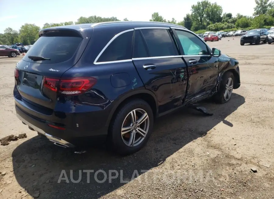 MERCEDES-BENZ GLC 300 4M 2021 vin W1N0G8EB8MF884639 from auto auction Copart