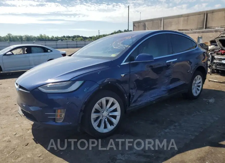 TESLA MODEL X 2019 vin 5YJXCAE28KF160962 from auto auction Copart