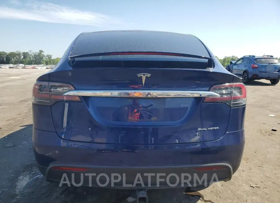 TESLA MODEL X 2019 vin 5YJXCAE28KF160962 from auto auction Copart