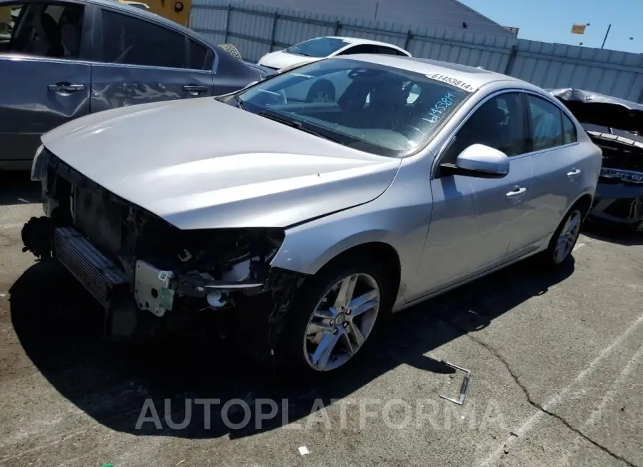 VOLVO S60 PREMIE 2015 vin YV126MFK1F1352640 from auto auction Copart