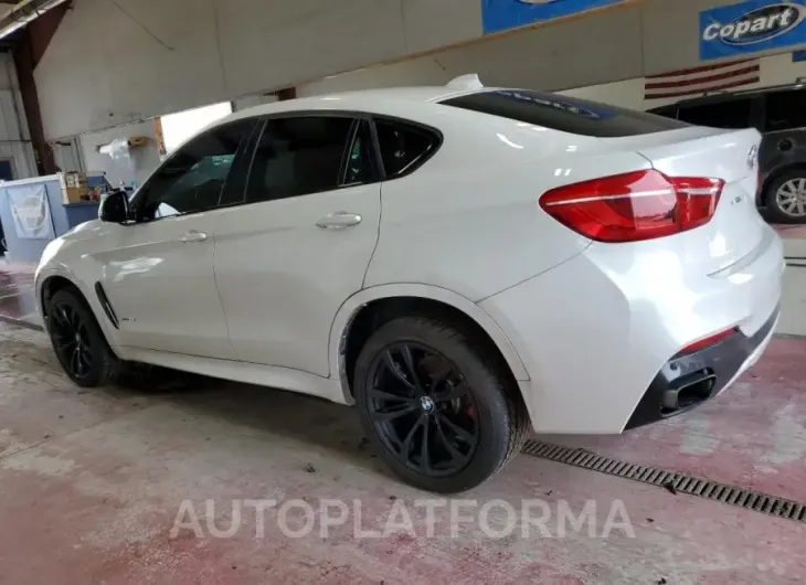 BMW X6 XDRIVE5 2016 vin 5UXKU6C52GXR33818 from auto auction Copart