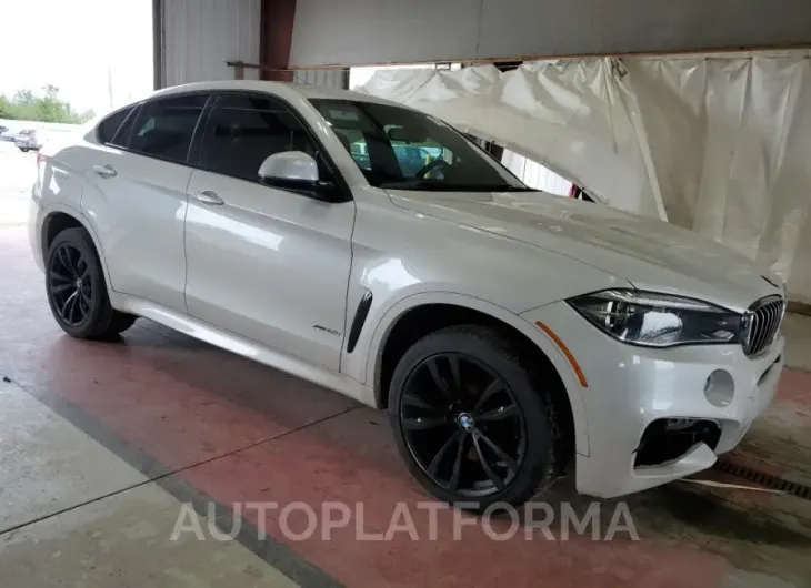 BMW X6 XDRIVE5 2016 vin 5UXKU6C52GXR33818 from auto auction Copart