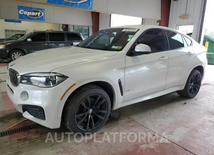 BMW X6 XDRIVE5 2016 vin 5UXKU6C52GXR33818 from auto auction Copart