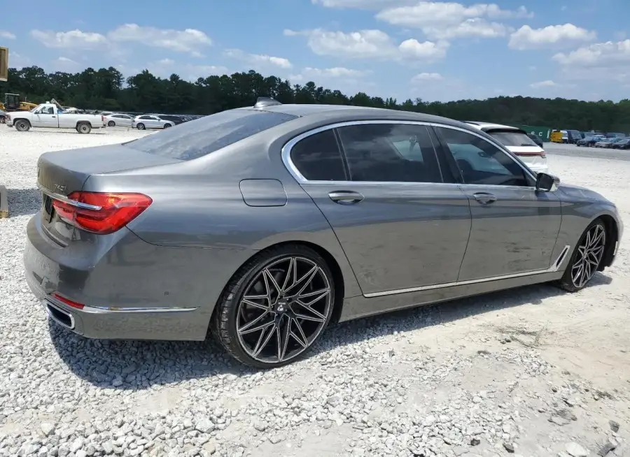 BMW 740 I 2016 vin WBA7E2C58GG503986 from auto auction Copart