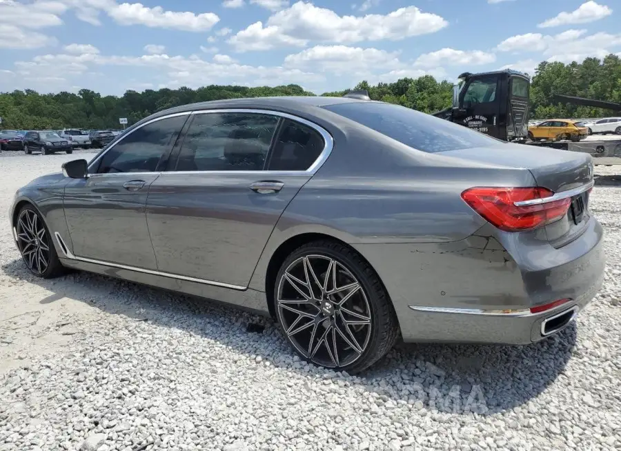 BMW 740 I 2016 vin WBA7E2C58GG503986 from auto auction Copart