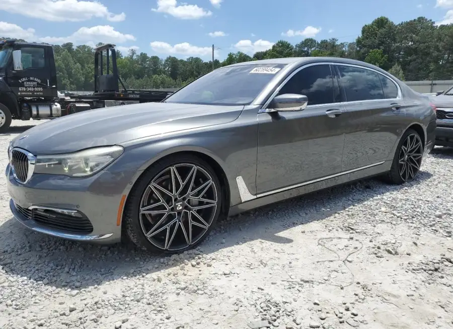 BMW 740 I 2016 vin WBA7E2C58GG503986 from auto auction Copart