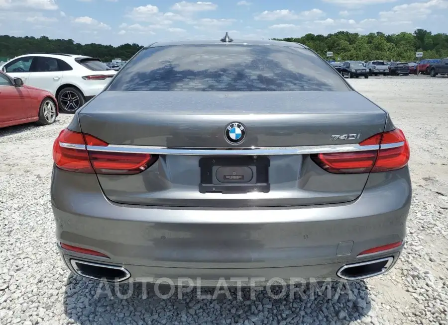 BMW 740 I 2016 vin WBA7E2C58GG503986 from auto auction Copart