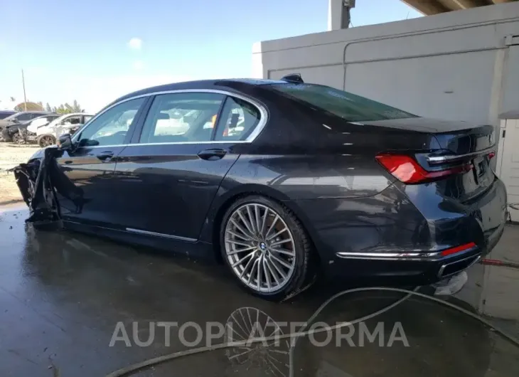 BMW 740 I 2022 vin WBA7T2C0XNCG87927 from auto auction Copart