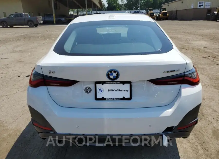 BMW I4 XDRIVE 2024 vin WBY83FB01RFS87349 from auto auction Copart