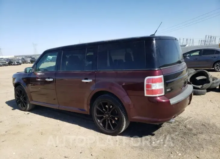 FORD FLEX SEL 2018 vin 2FMGK5C80JBA02107 from auto auction Copart