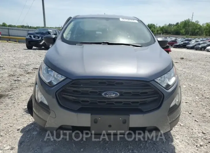 FORD ECOSPORT S 2021 vin MAJ3S2FE2MC398876 from auto auction Copart