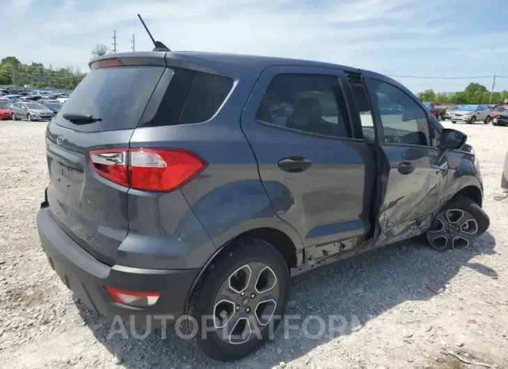 FORD ECOSPORT S 2021 vin MAJ3S2FE2MC398876 from auto auction Copart