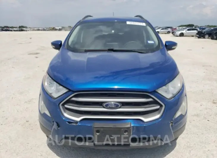 FORD ECOSPORT S 2020 vin MAJ3S2GE5LC369742 from auto auction Copart