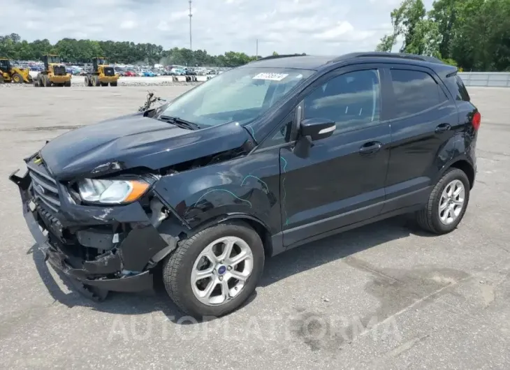 FORD ECOSPORT S 2021 vin MAJ3S2GEXMC443271 from auto auction Copart