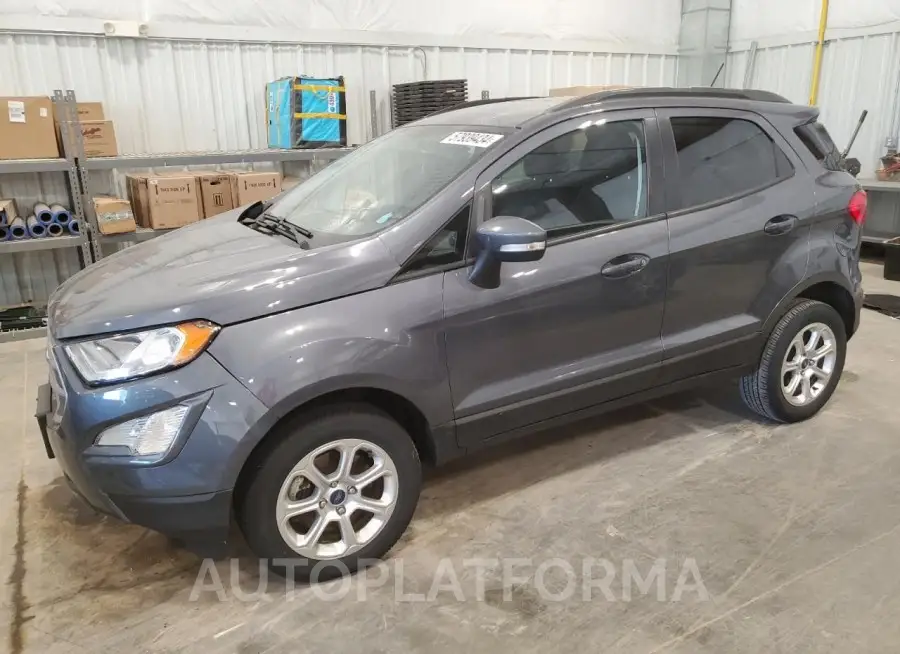 FORD ECOSPORT S 2020 vin MAJ6S3GL1LC337484 from auto auction Copart