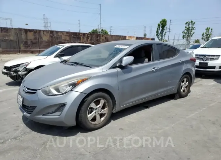 HYUNDAI elantra se 2015 vin KMHDH4AEXFU224224 from auto auction Copart