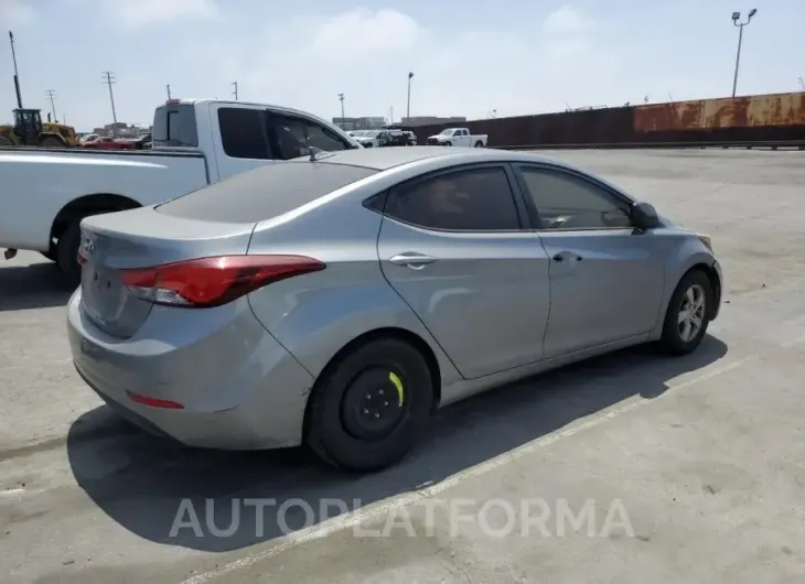 HYUNDAI elantra se 2015 vin KMHDH4AEXFU224224 from auto auction Copart