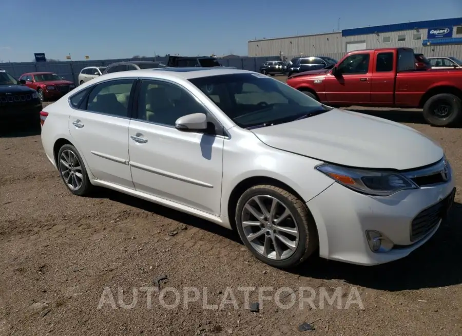 TOYOTA AVALON XLE 2015 vin 4T1BK1EBXFU191300 from auto auction Copart