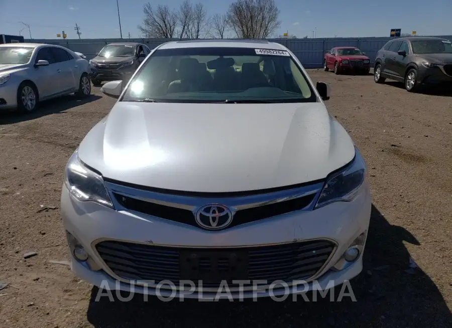 TOYOTA AVALON XLE 2015 vin 4T1BK1EBXFU191300 from auto auction Copart