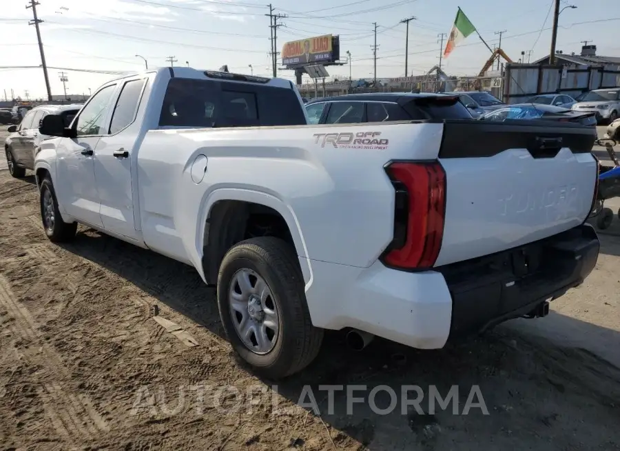 TOYOTA TUNDRA DOU 2022 vin 5TFKB5CD8NX001040 from auto auction Copart