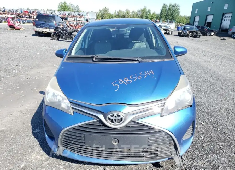 TOYOTA YARIS 2015 vin VNKKTUD31FA040206 from auto auction Copart