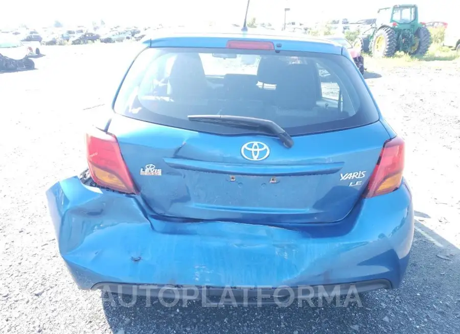 TOYOTA YARIS 2015 vin VNKKTUD31FA040206 from auto auction Copart